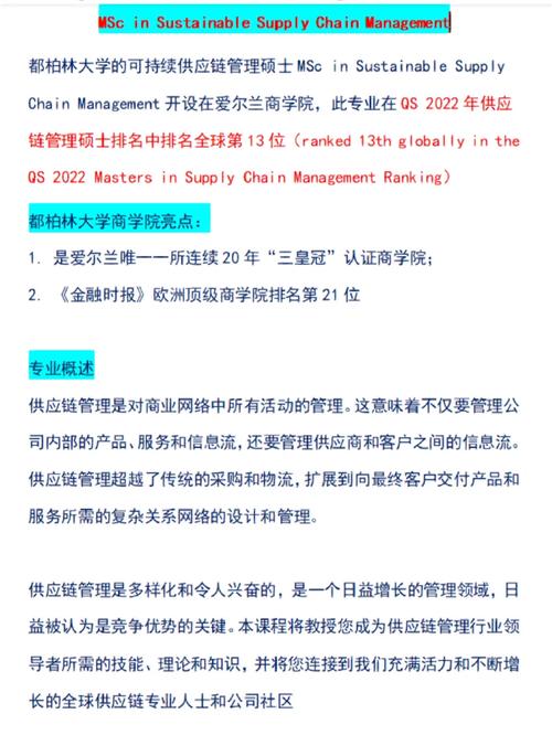 留学都柏林大学商科专业有哪些