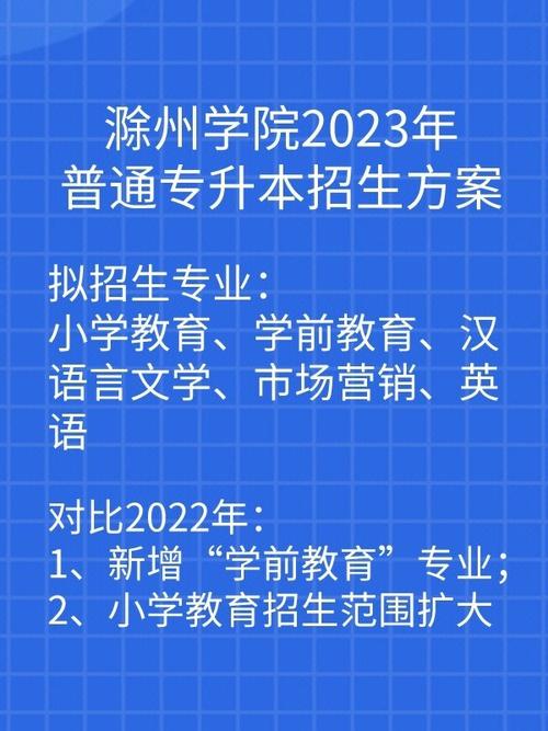 滁州学院哪个专业强