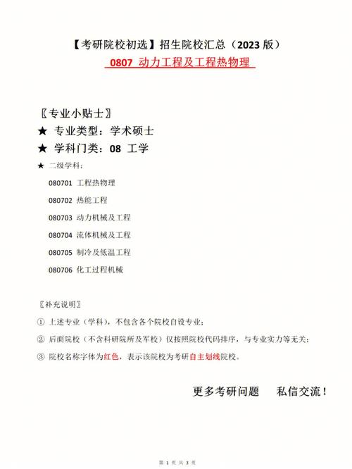 热能工程专业哪个大学