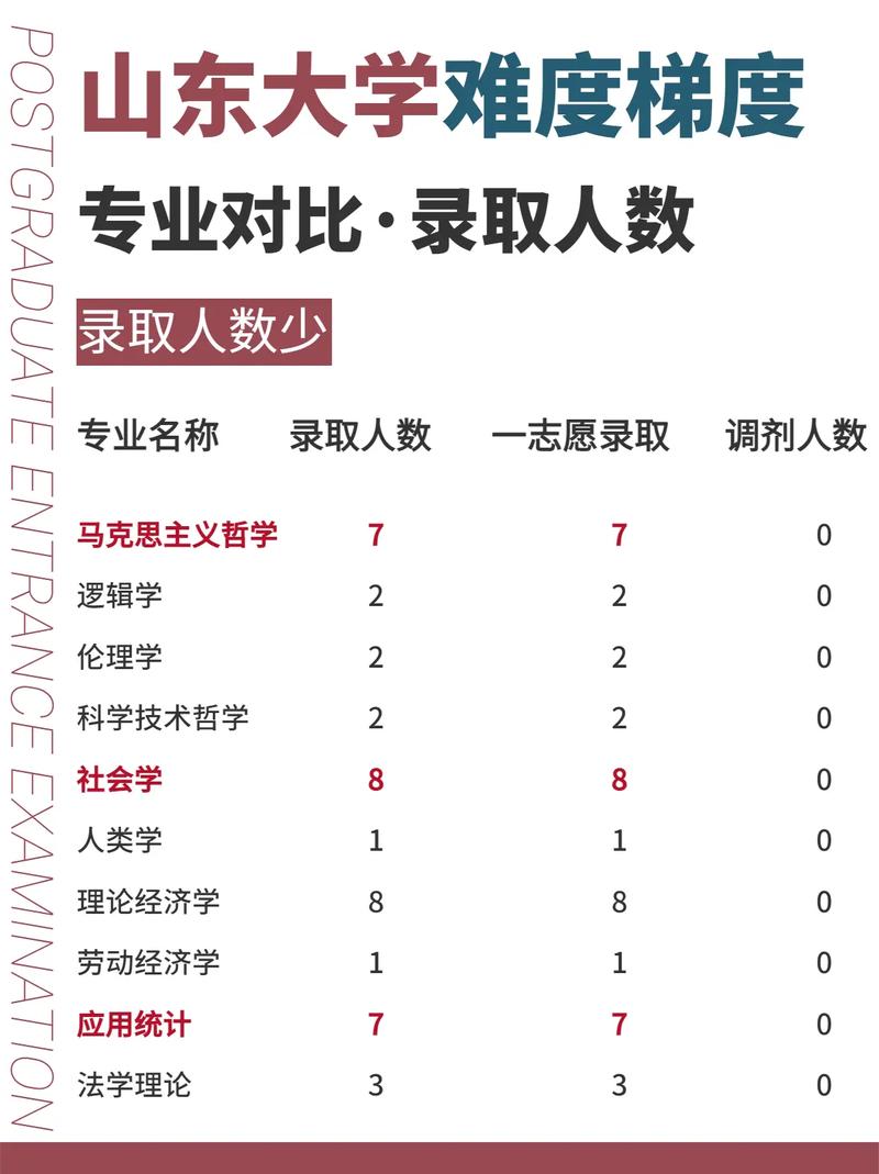 山东大学招哪些专业