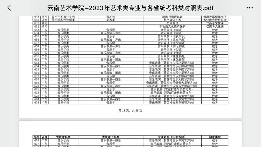 云艺专业哪个最好