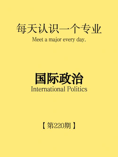 国际政治属于哪个方向