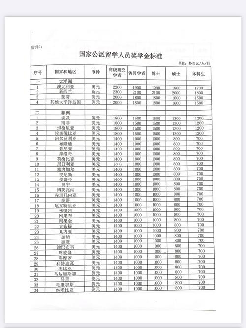 csc奖学金多少钱