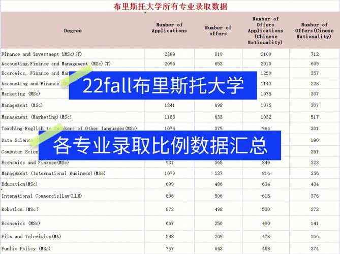 布里斯托大学哪些专业强