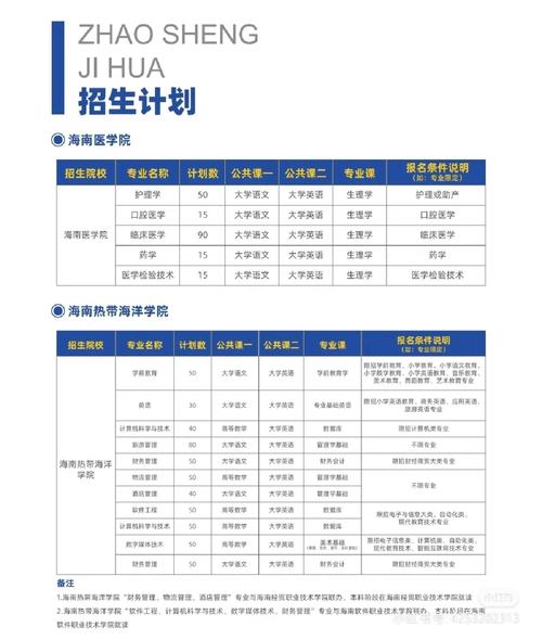 海南省民办本科有哪些