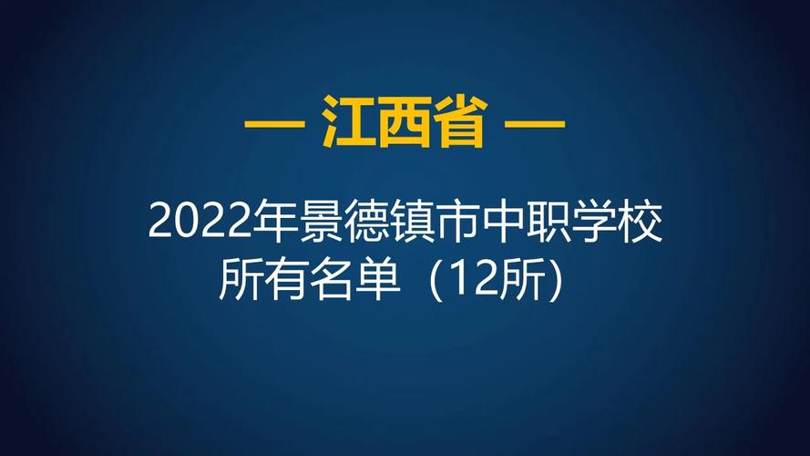 景德镇大专有哪些学校