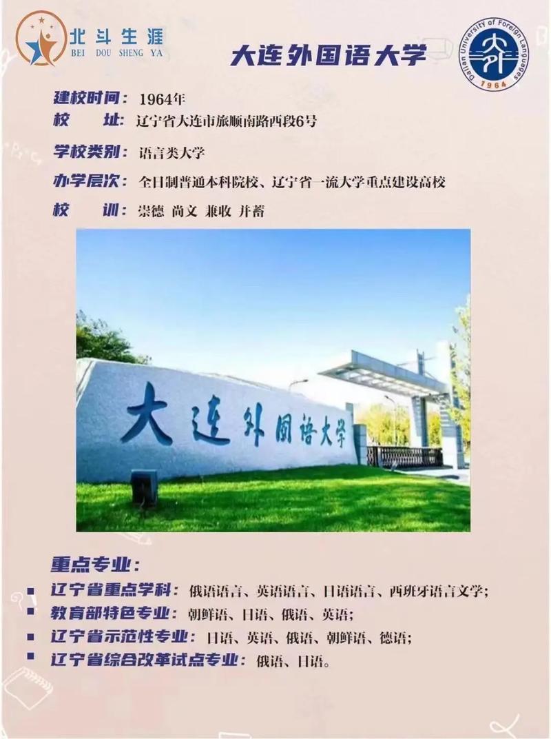 大连哪个大学能上