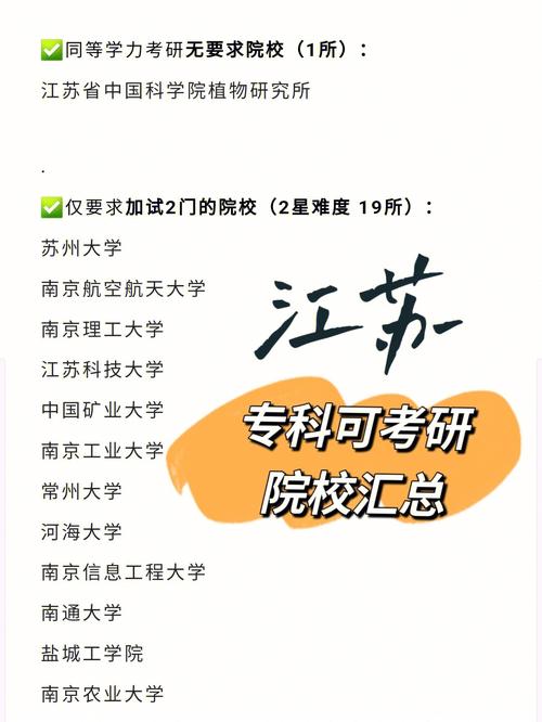 江苏哪个学院考研容易