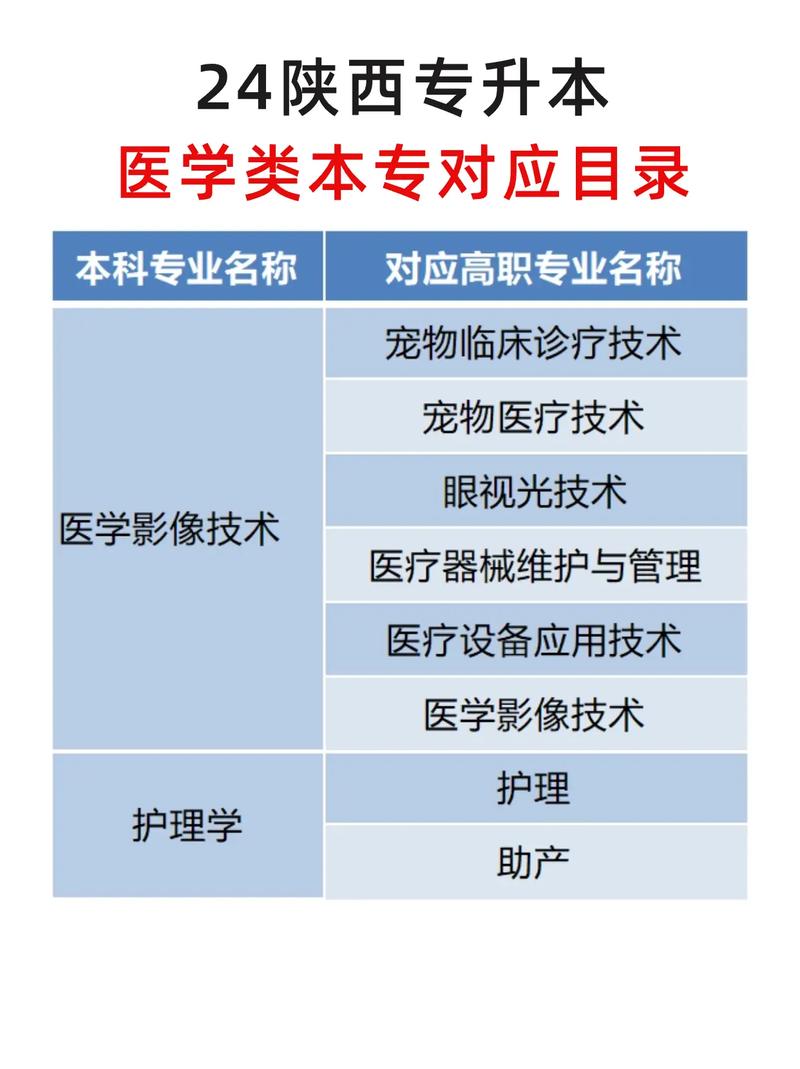 西安医学类大专有哪些专业