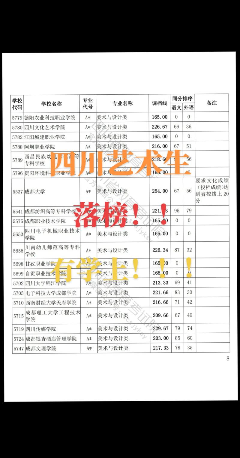 成都哪些大学有艺体生