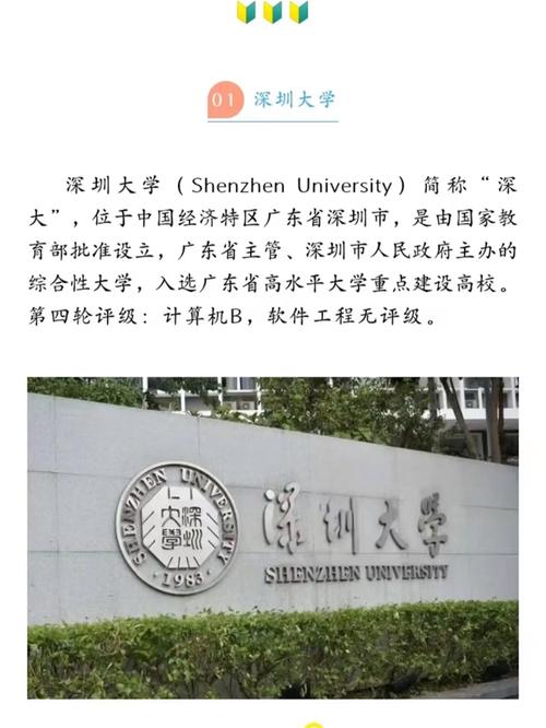 深圳有哪些计算机大学