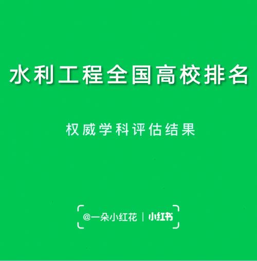 关于水利的大学专业有哪些