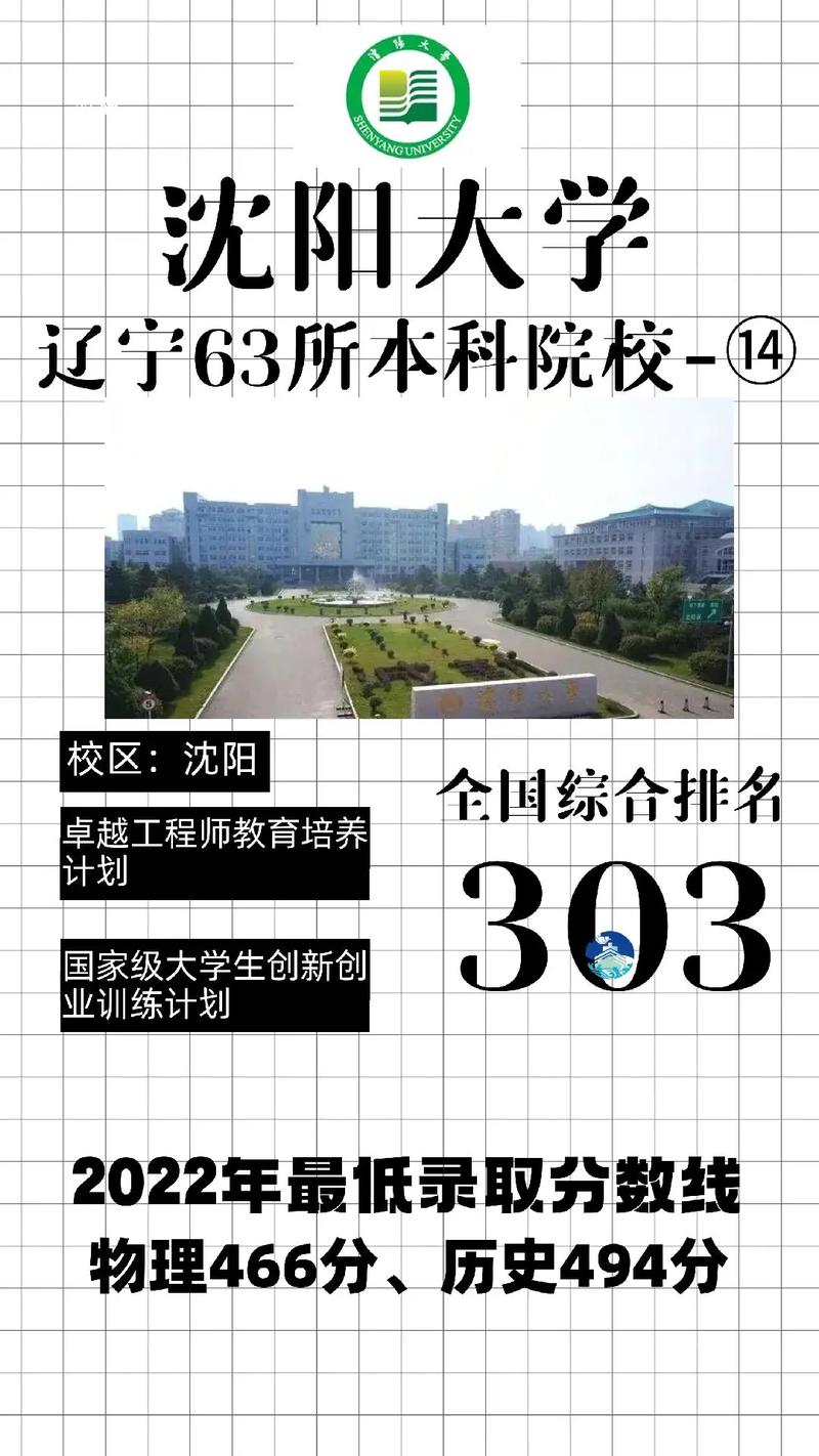 沈阳大学比哪些大学好点