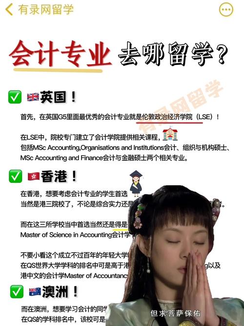 读会计研究生去哪里留学好