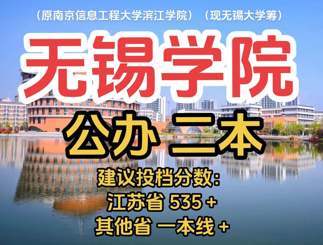 江苏无锡的二本大学有哪些