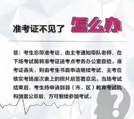 大学的准考证丢了怎么办