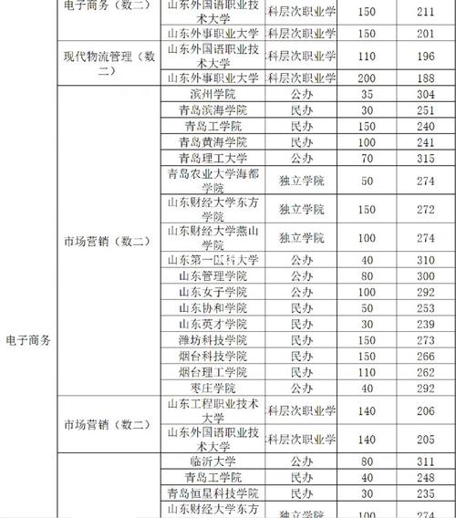 山东职业学院哪些王牌专业