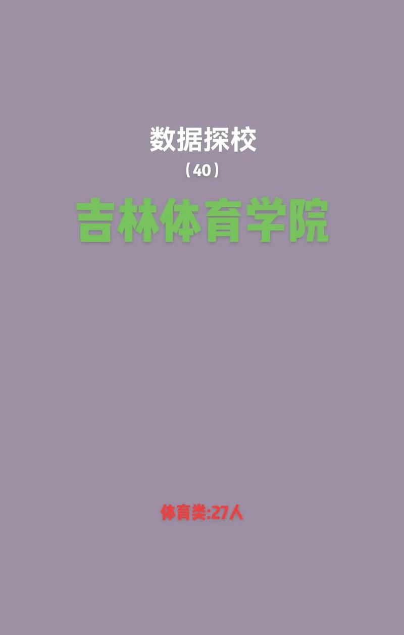 吉林体育学院代码多少