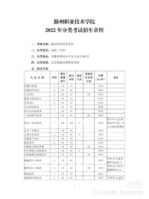 滁州技术学院属哪个区