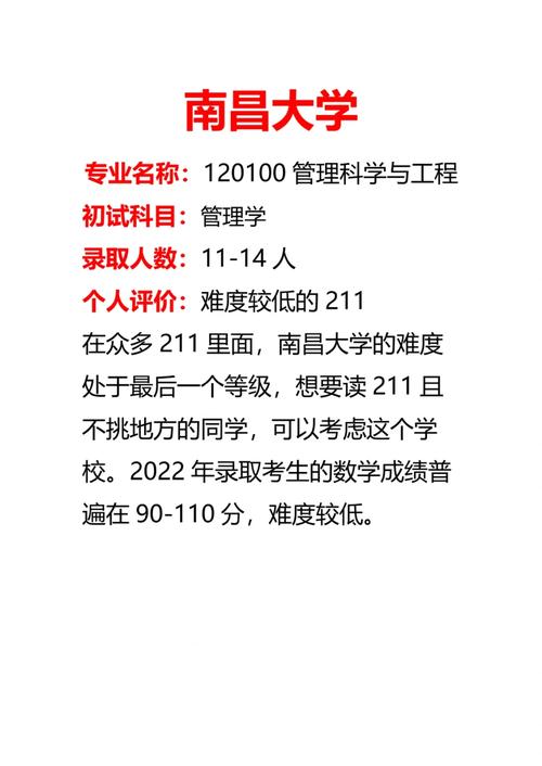 南昌大学管理系多少分