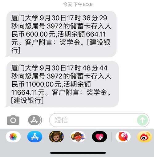 厦门大学奖学金多少钱