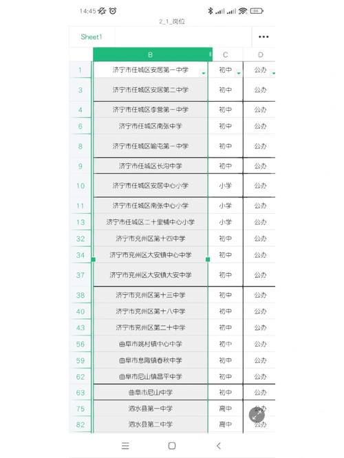 济宁有多少公立学校