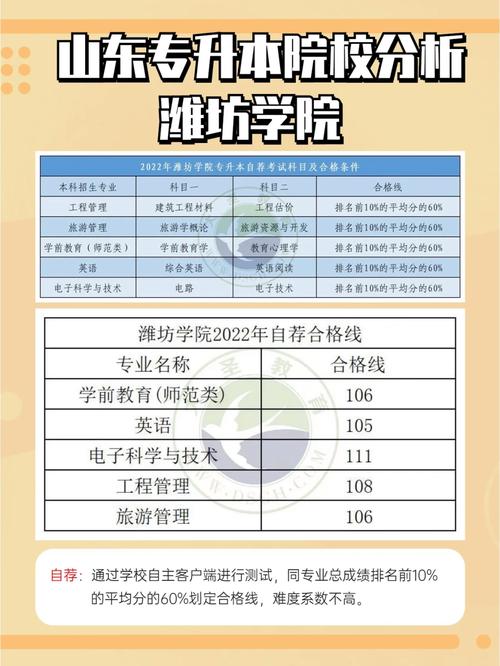 潍坊学院多少本科专业