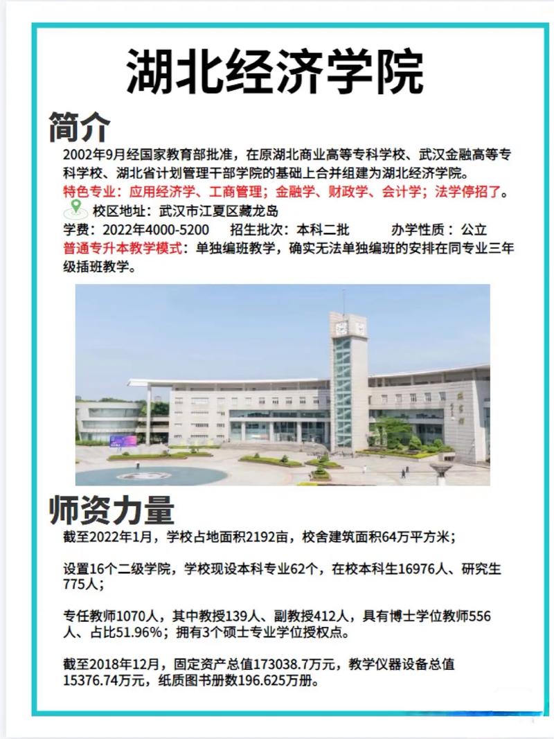 湖北经济大学有多少学生