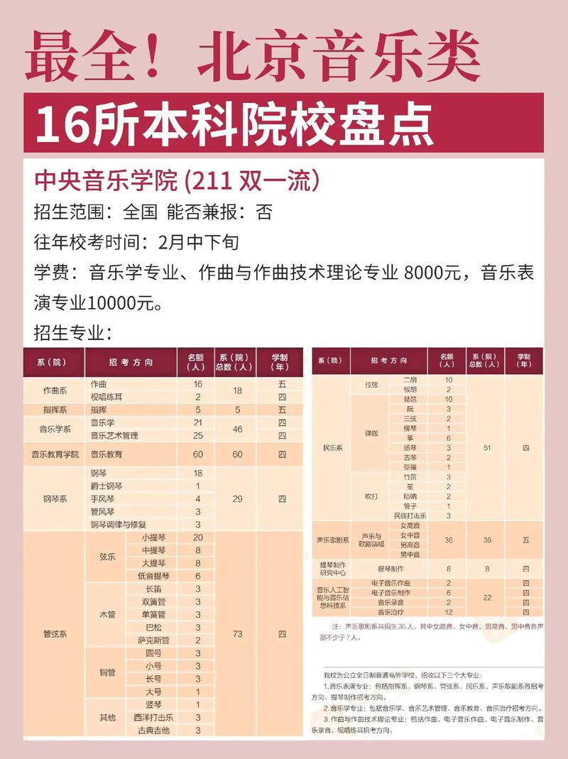 北京哪个大学本科招声乐