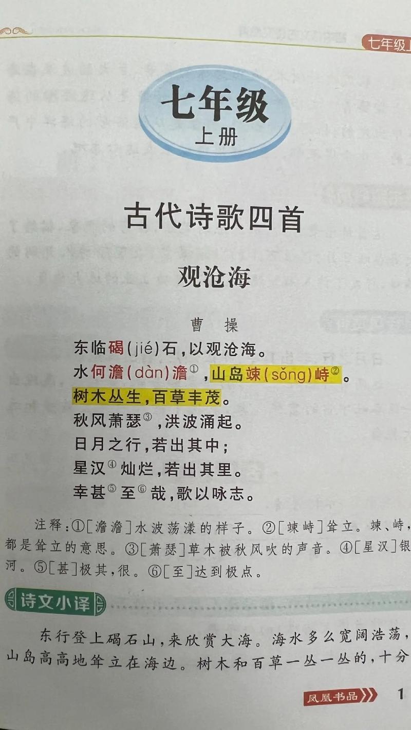 中学有多少首诗