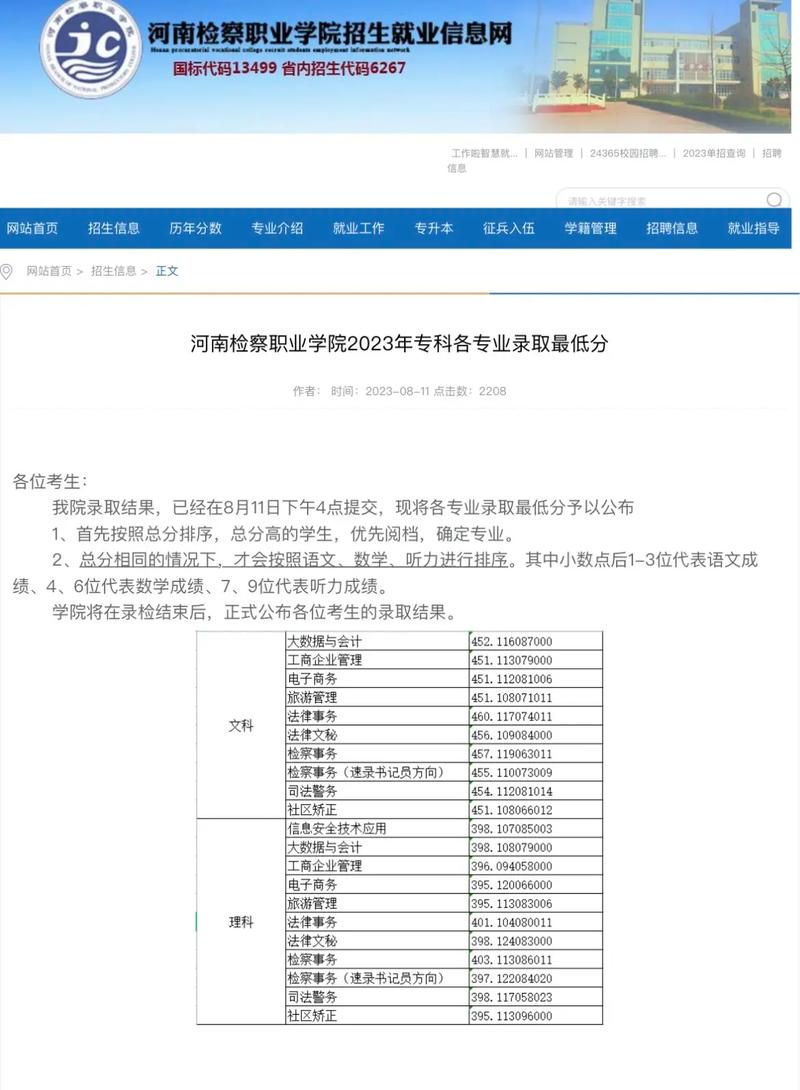 北京检察学院多少分